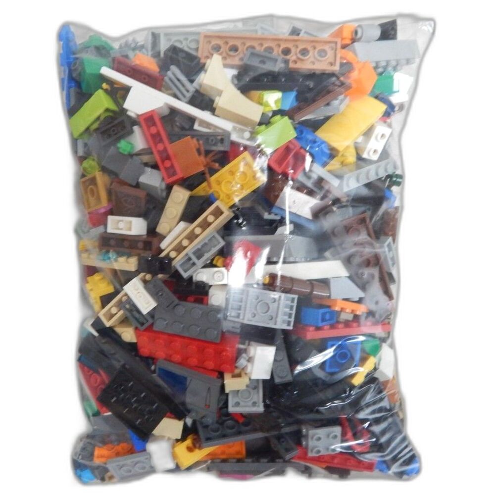 Assorted LEGO Bulk Lot – 2 lbs Mixed Bricks, Parts & Pieces